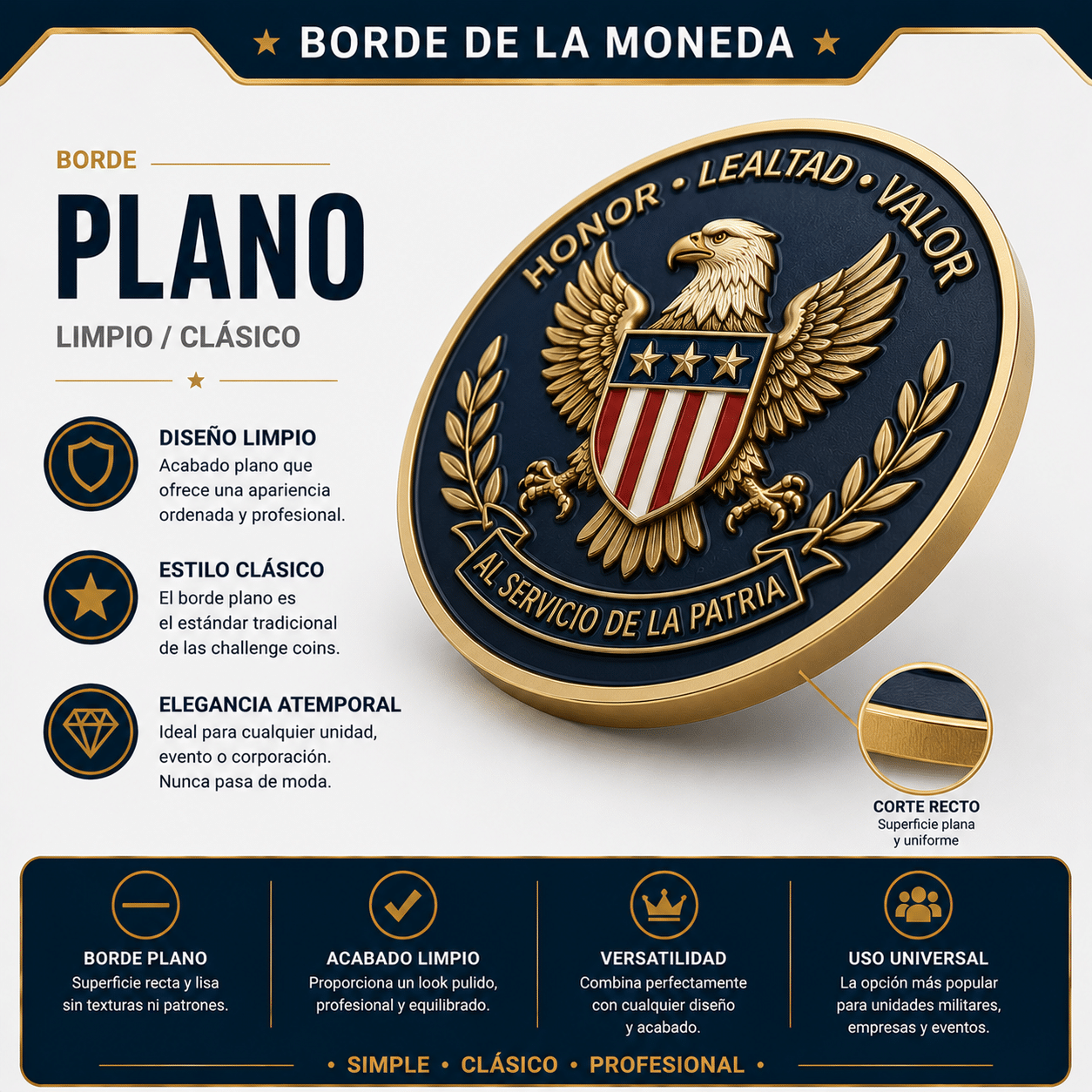 Borde plano