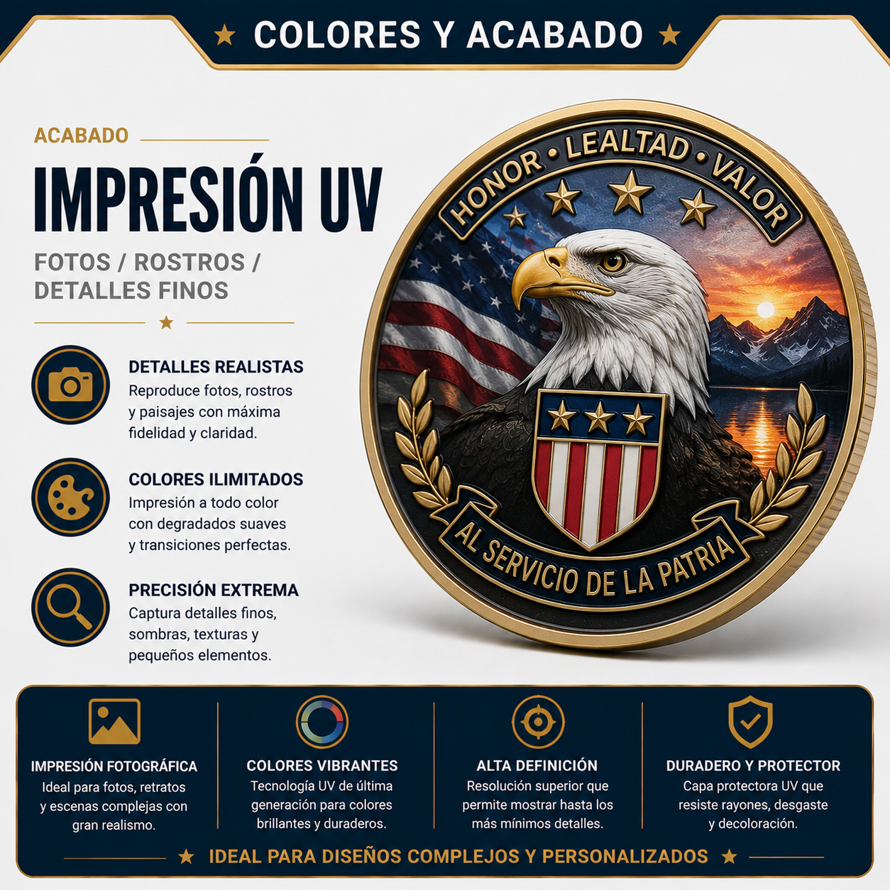 Impresión UV para fotos y detalles finos