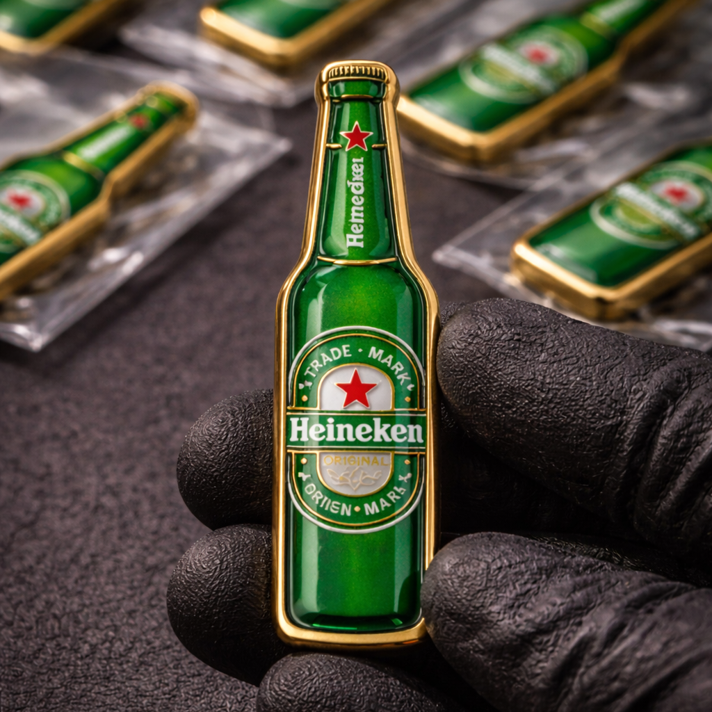 Control de calidad de pines personalizados en Latinoamérica