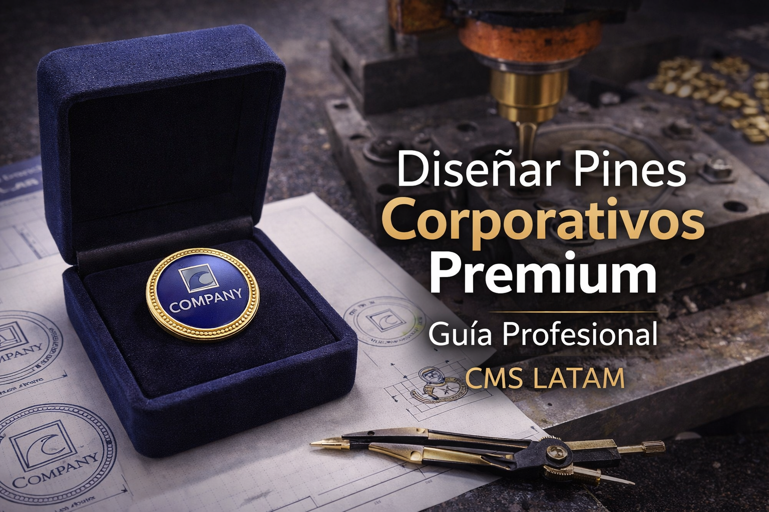 Cómo Diseñar Pines Corporativos Premium: 7 Claves Profesionales para tu Marca
