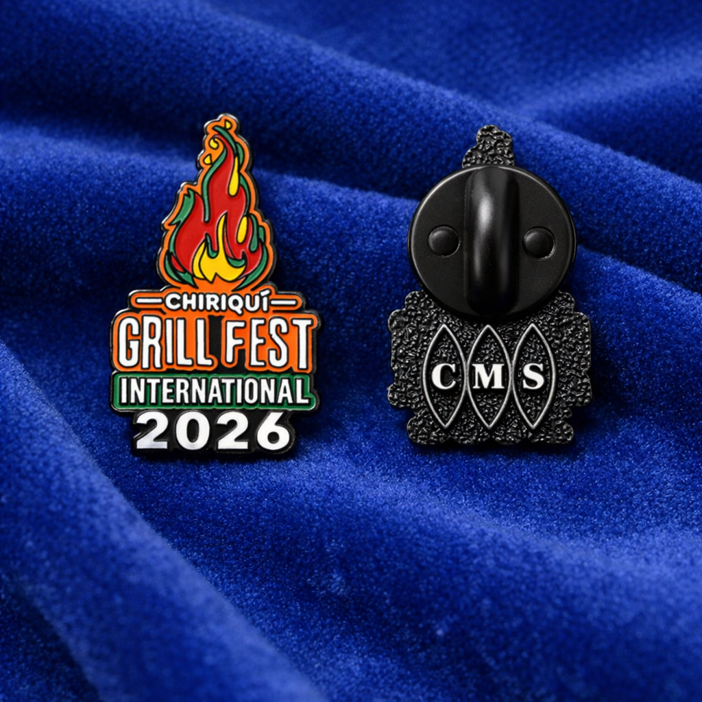 Fabricante de pines metálicos con diseño exclusivo personalizado