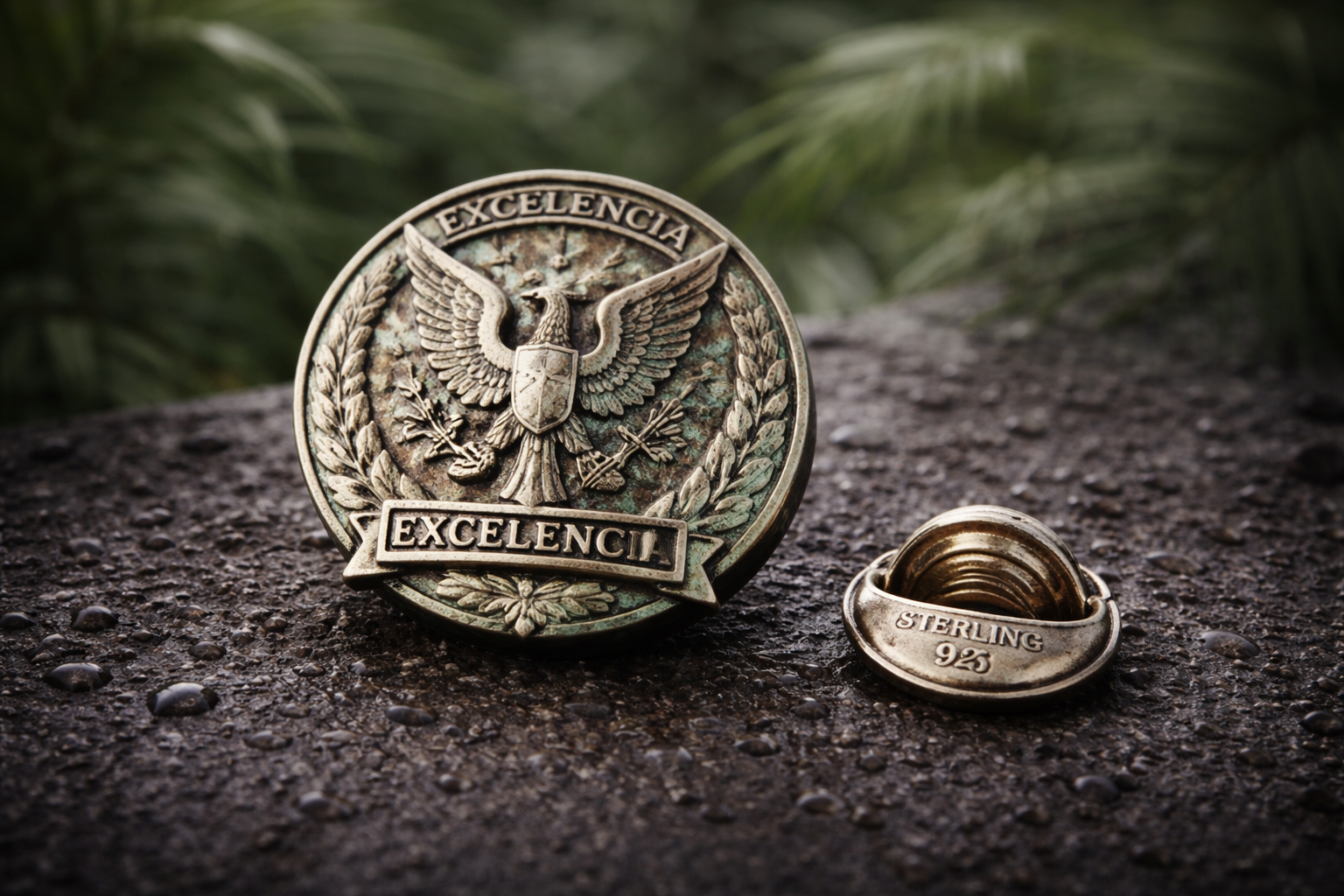 Ejemplo de oxidación natural en metales debido a humedad tropical en América Latina