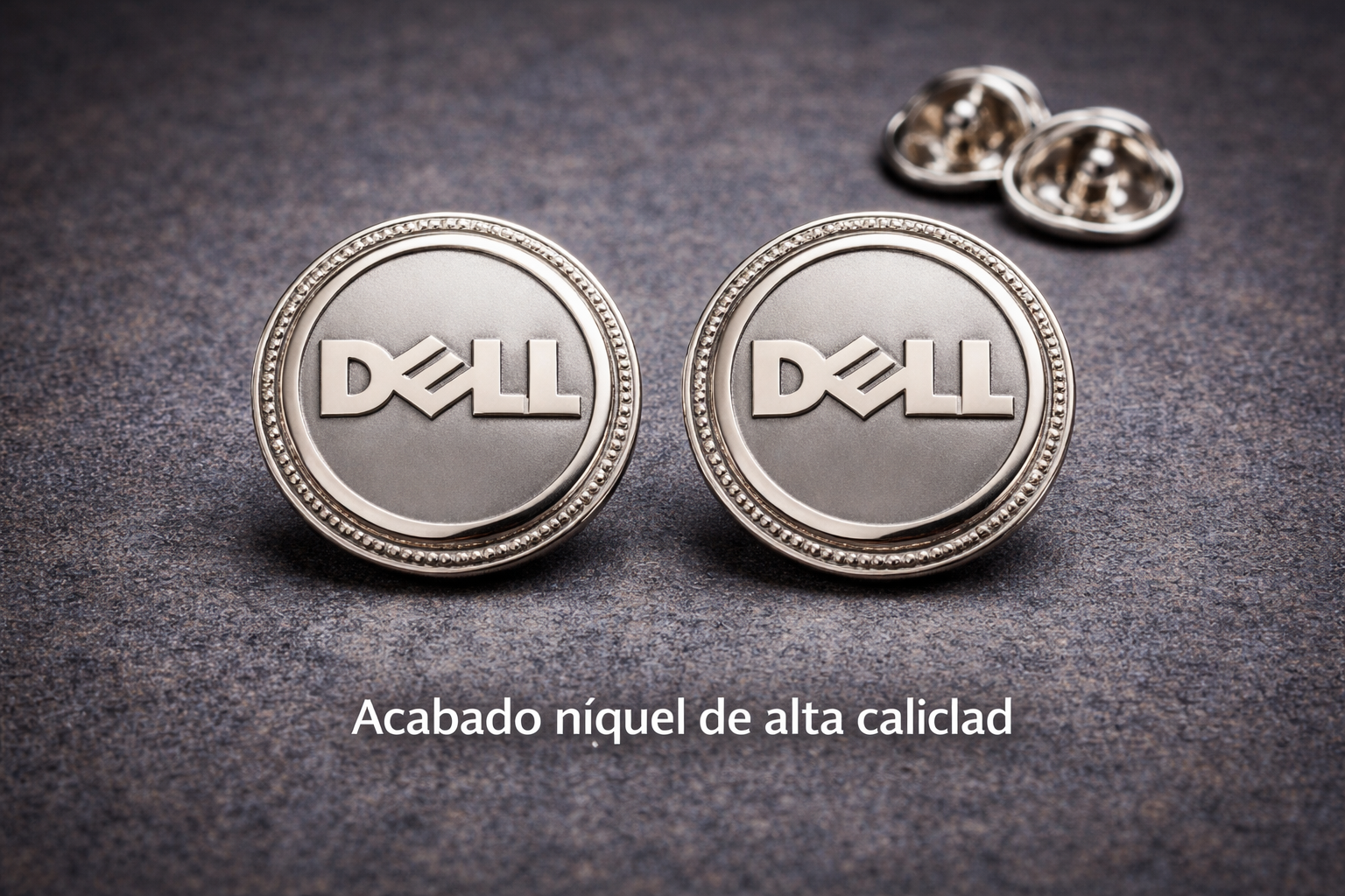 pin corporativo con acabado níquel de alta calidad para imagen moderna