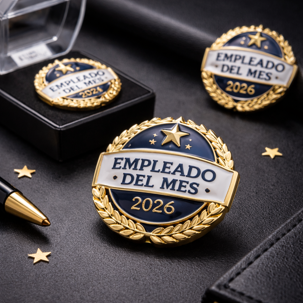 Pines “Empleado del Mes” con Diseños en Stock Personalizables | CMS Latam