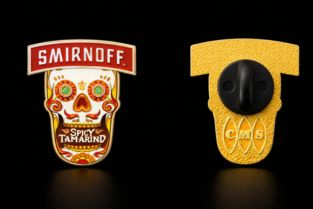 Pines metálicos corporativos para reconocimiento empresarial