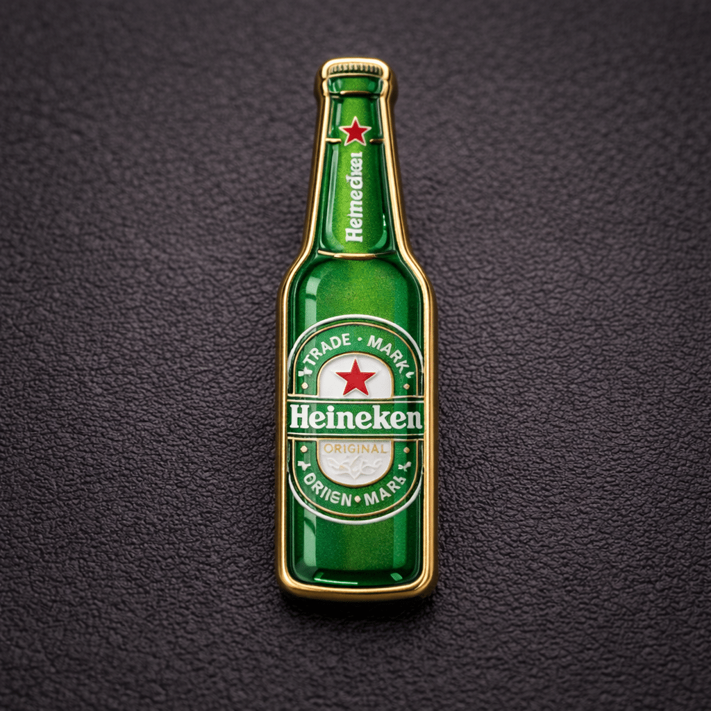 Pines metálicos dorados de alta calidad con diseño elegante