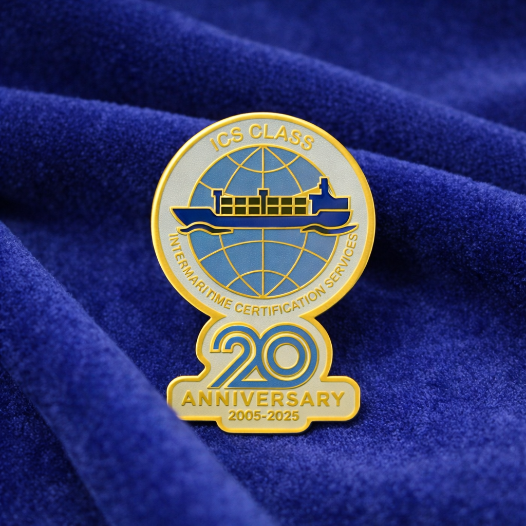 Pines metálicos institucionales de alta gama para empresas