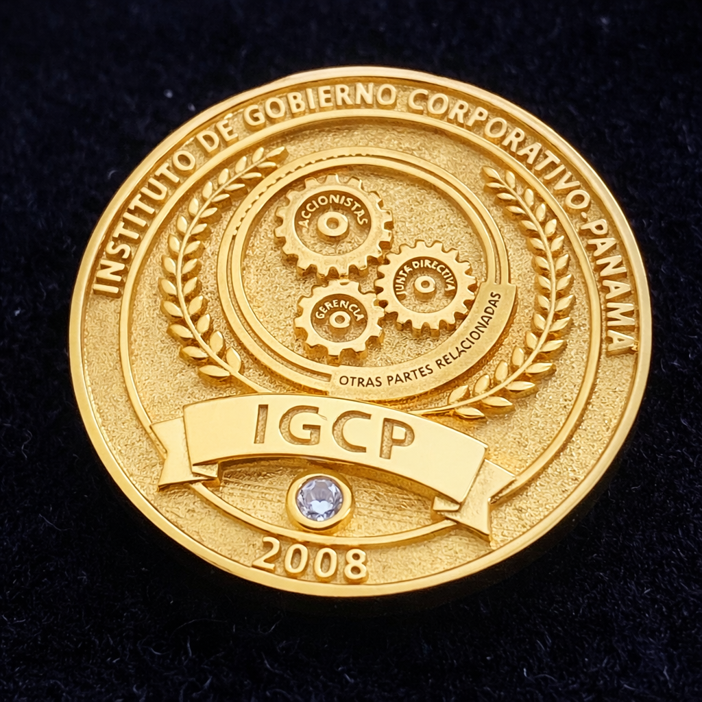 Pines metálicos promocionales para empresas en Panamá