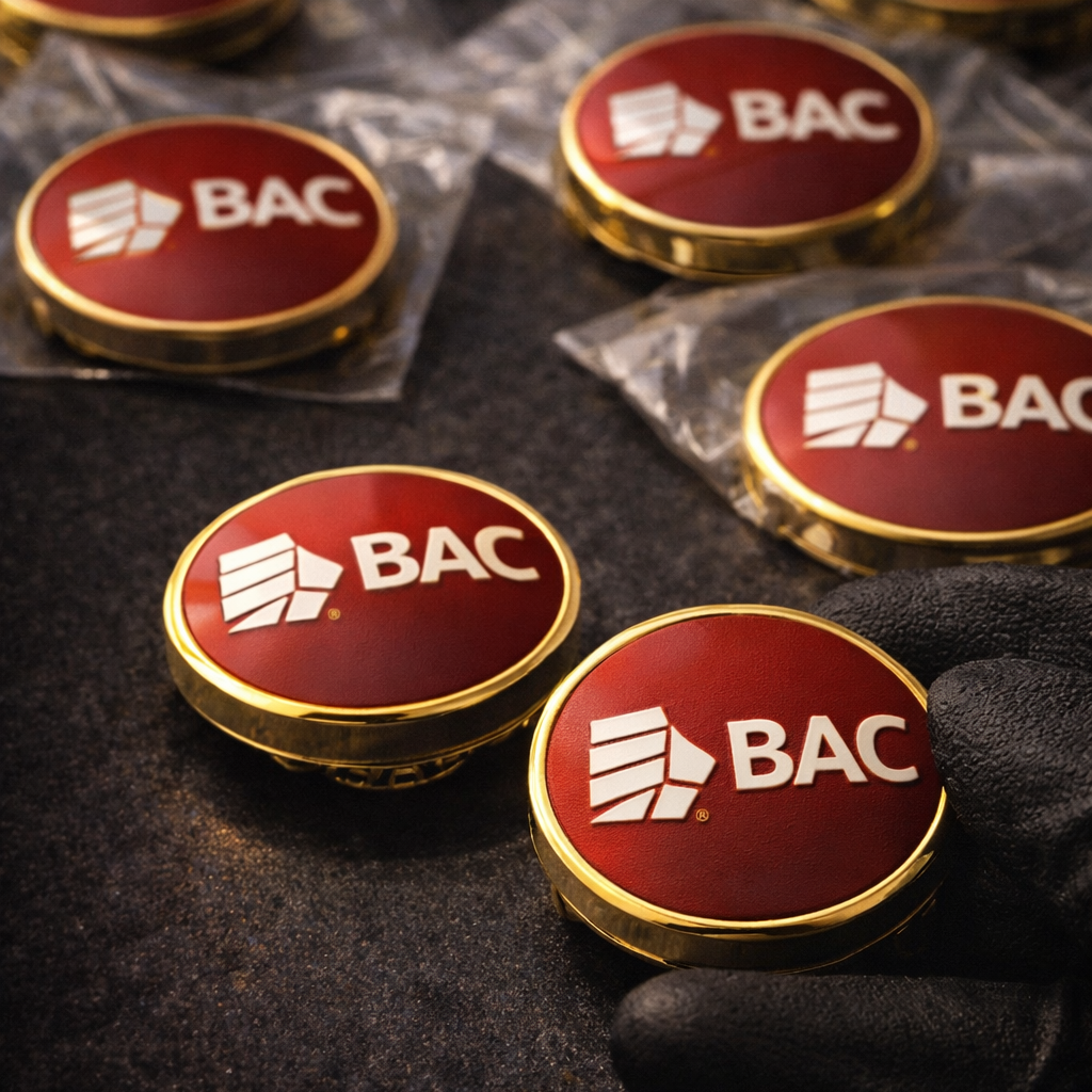 Pines de solapa personalizados para empresas en Panamá y Latinoamérica con calidad premium